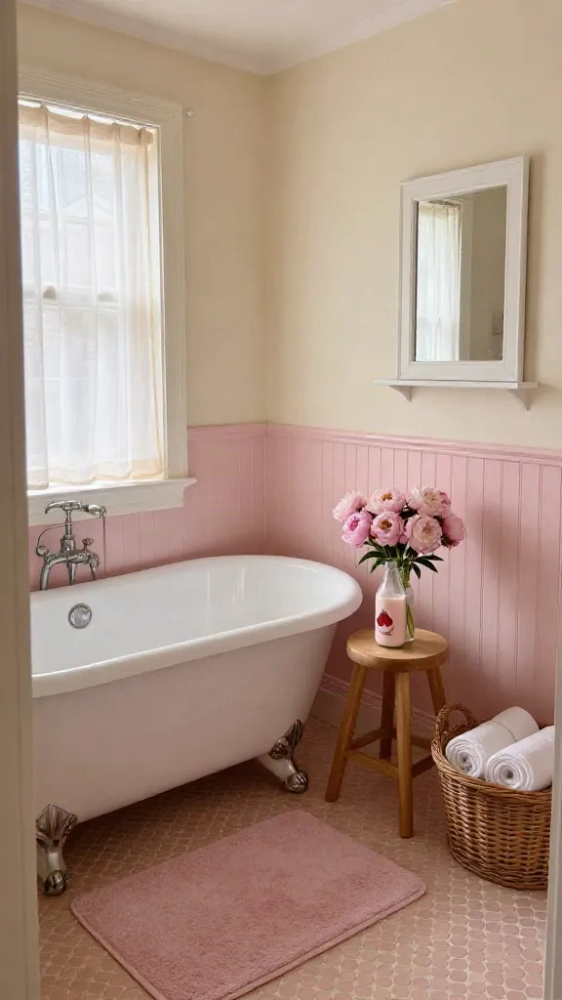 Strawberry Milk Bathroom