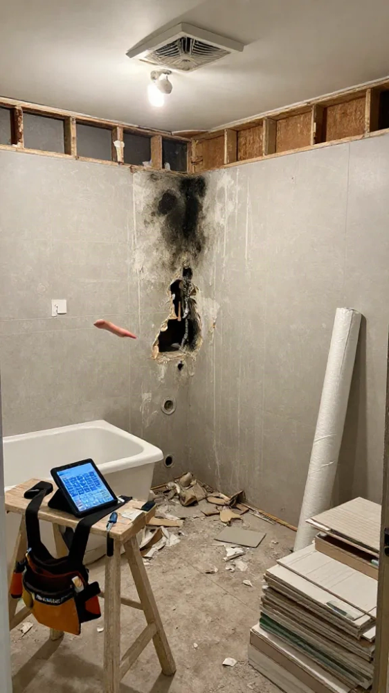 Unforeseen Mold and Rot Repairs