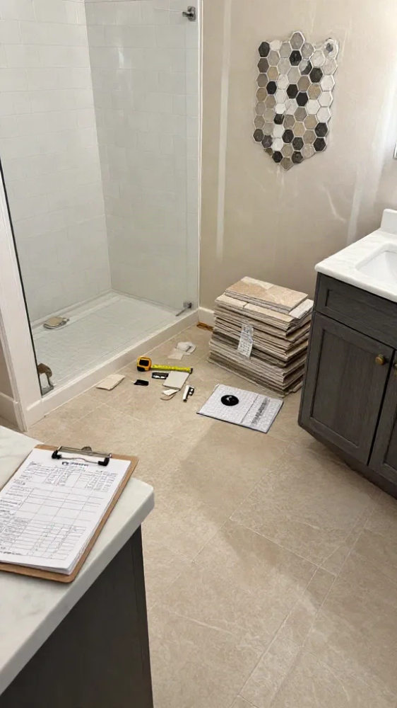 Tile Flooring and Wall Options