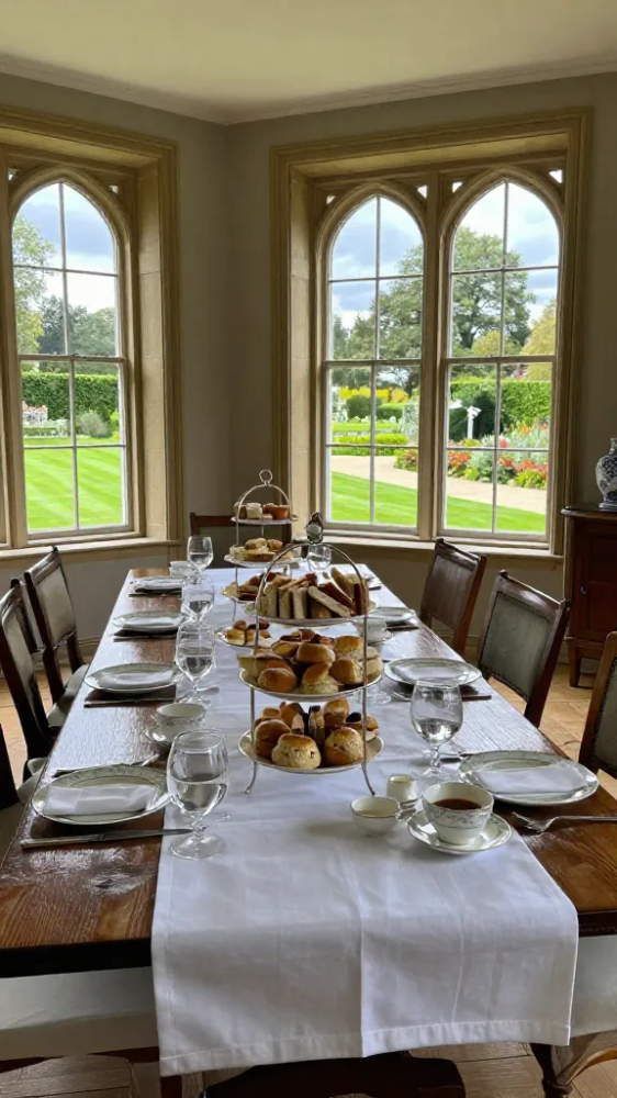 Afternoon Tea at a Historic Estate