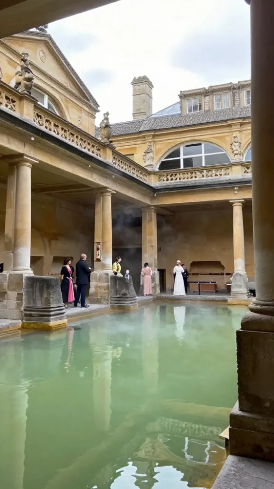 Promenade Through the Roman Baths