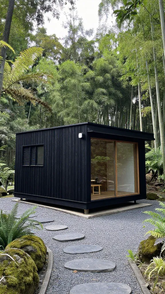 Cedar Cladding Modern Micro House