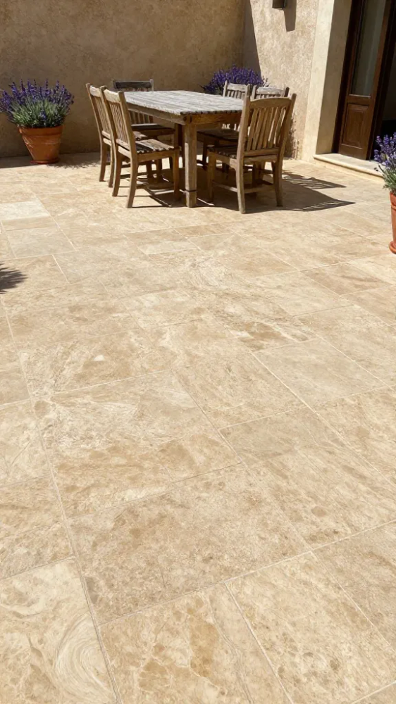 Rough Textured Tumbled Edges