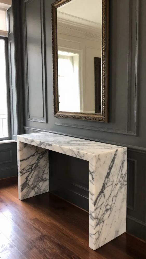 Formal Entryway Console Table