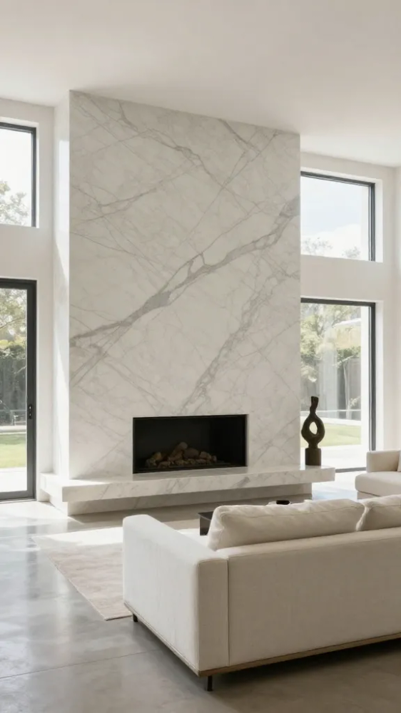 Minimalist Fireplace Surround
