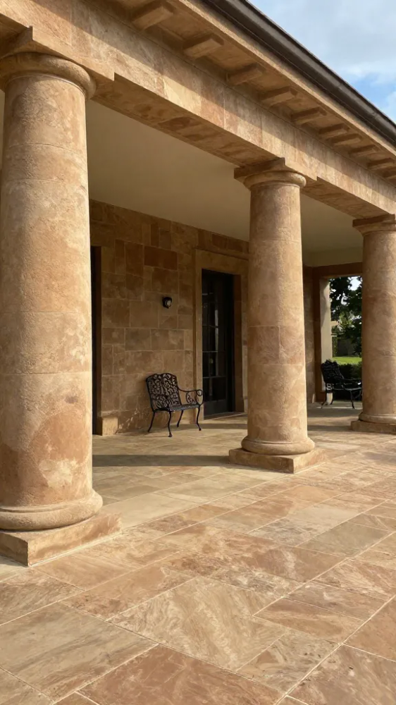 Grand Pillars for Covered Porches