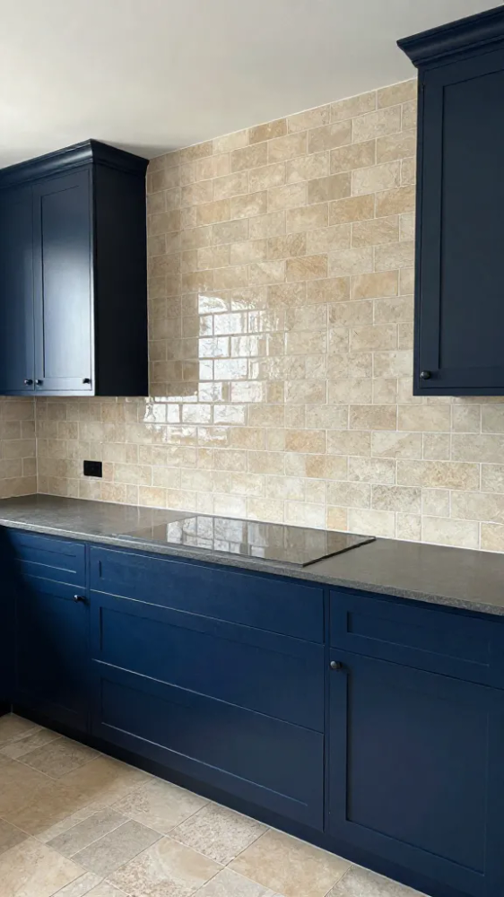 Subway Tile Backsplashes with Character