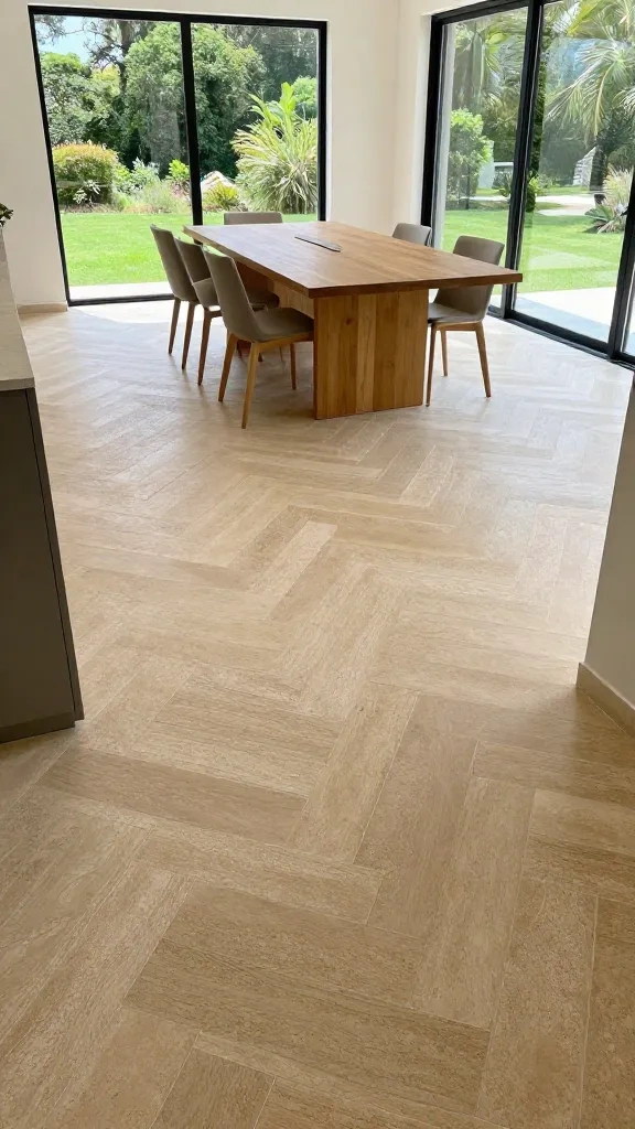 Herringbone Travertine Pattern Designs