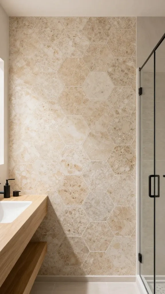 Hexagon Mosaics for a Geometric Twist