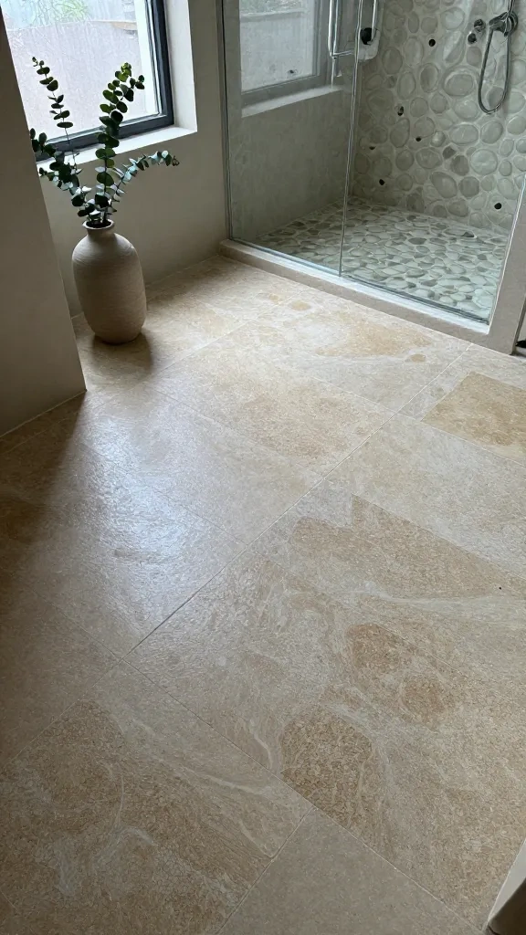 Organic Pebble Mosaics in Spas