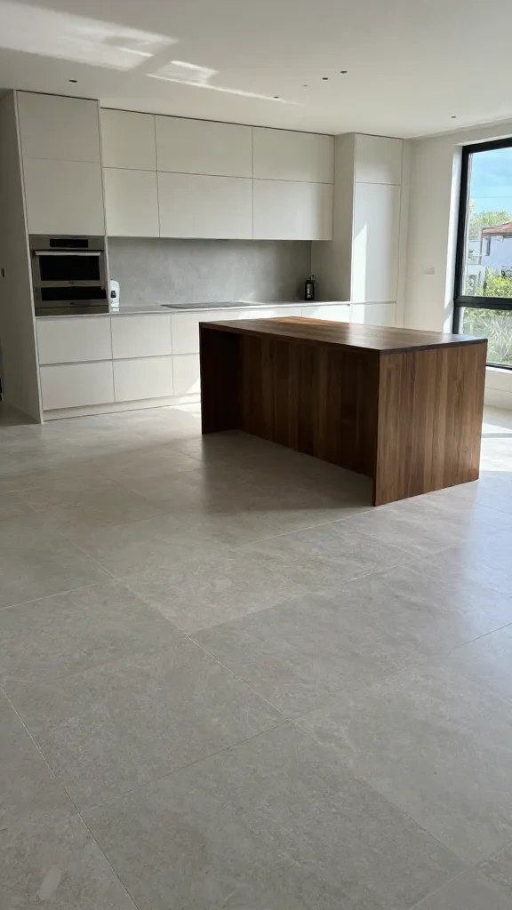 Modern Tumbled Limestone Kitchens