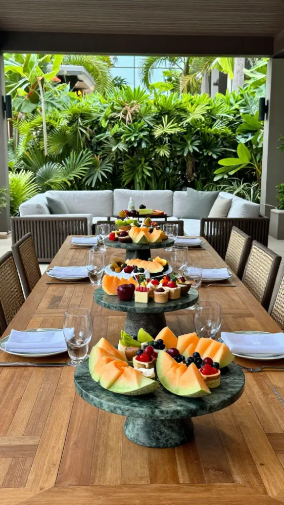 Outdoor Patio Serving Platters