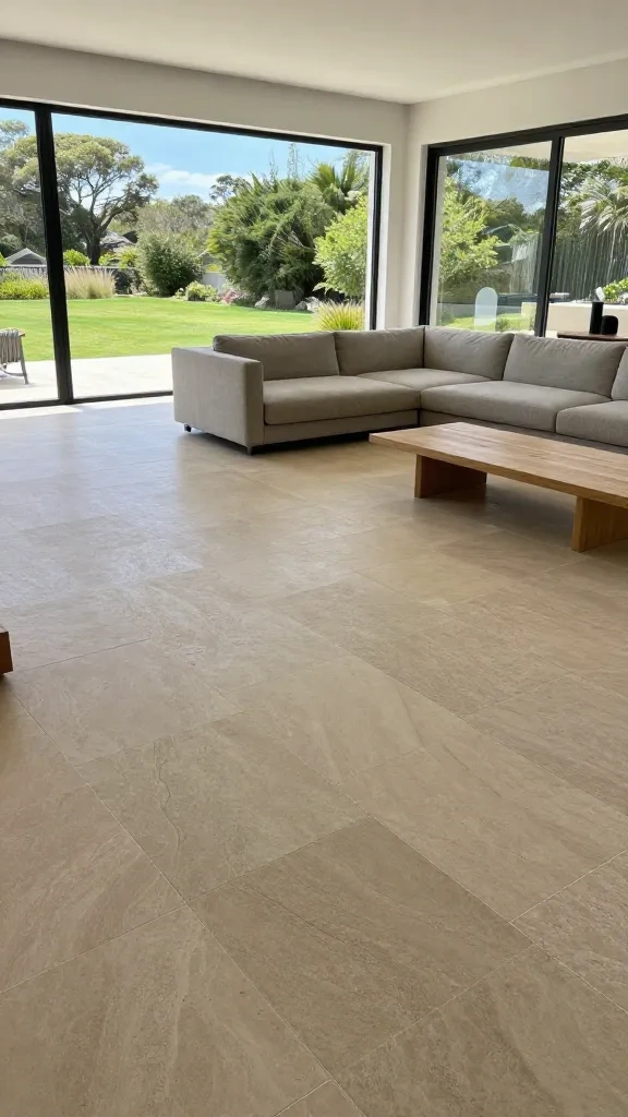 Brushed Mocha Straight Edge Tiles