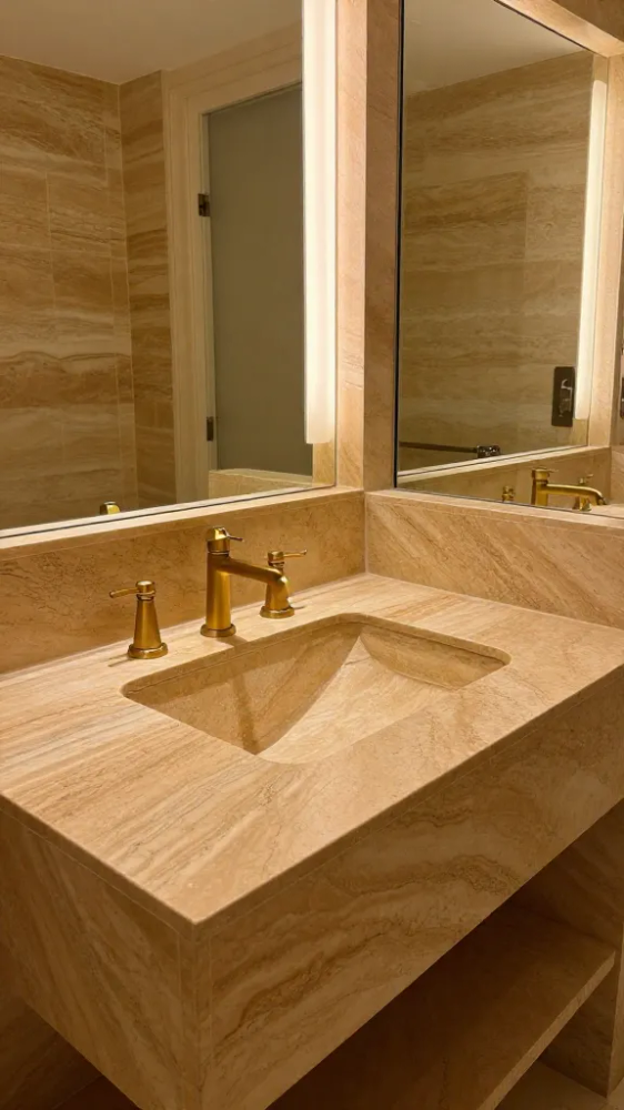 Integrated Stone Sinks and Basins