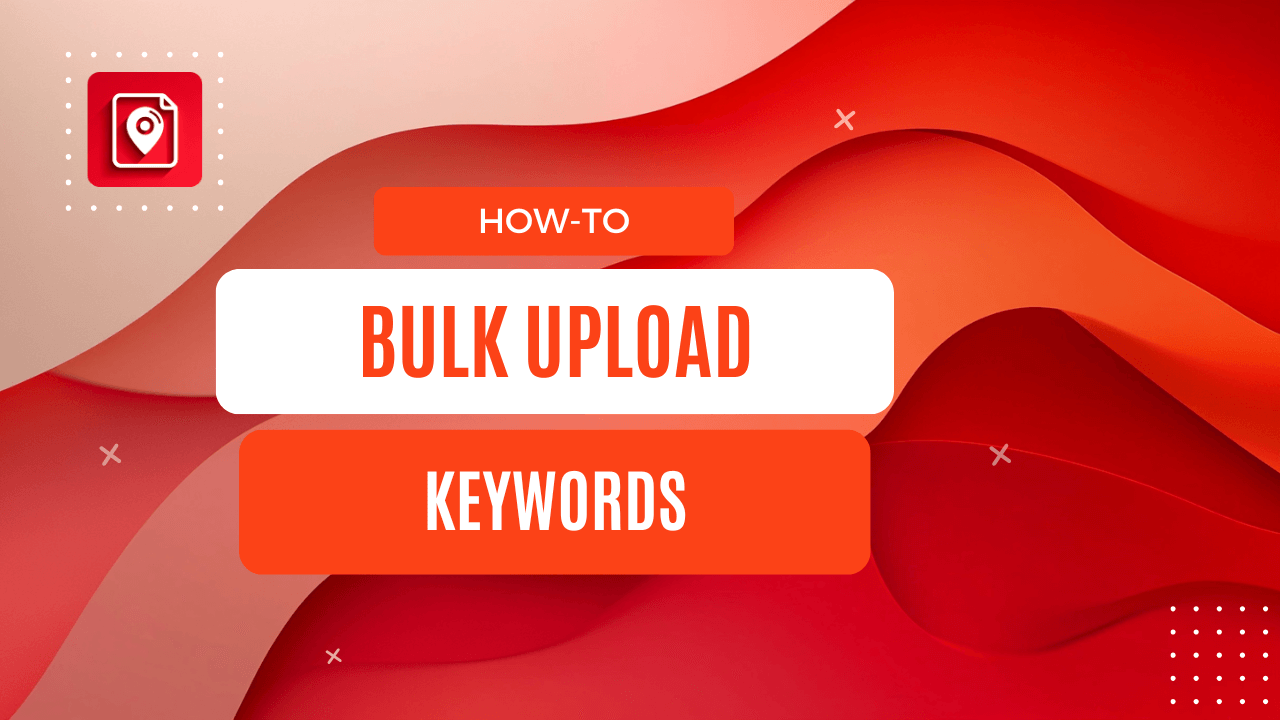 Bulk Upload Keywords in BlogToPin