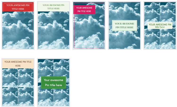 List of No Edit Templates