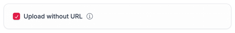 Upload Pins without URL